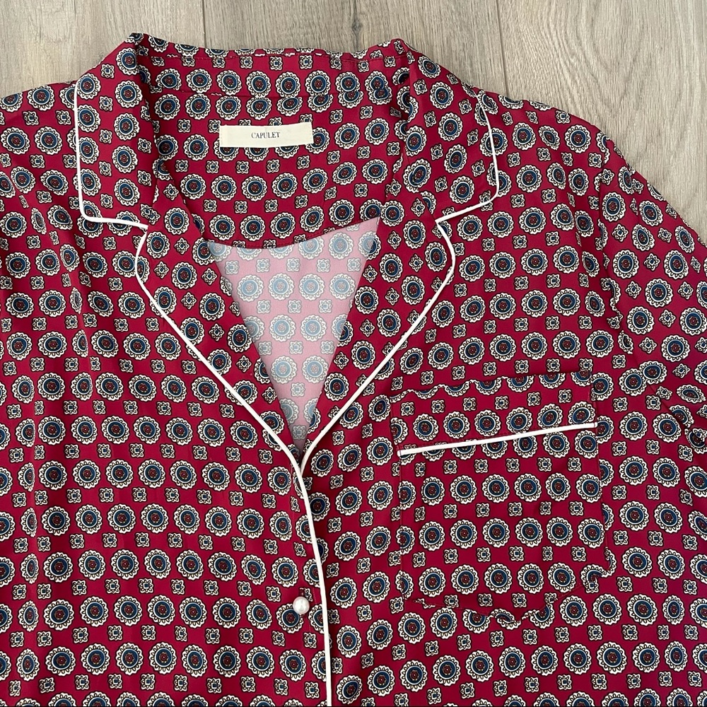 CAPULET Hutton Pajama Shirt - Picture 2 of 4